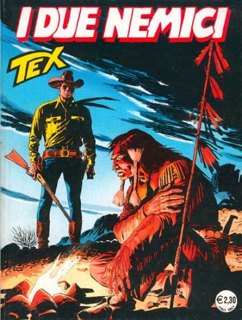 Tex Nr. 524: I due nemici front cover (Italian).