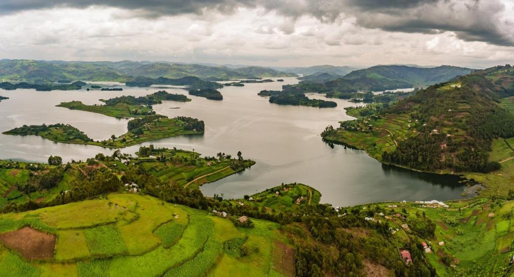Lake Bunyonyi in Uganda, another place where an animal similar to the Mokele-Mbembe has been spotted