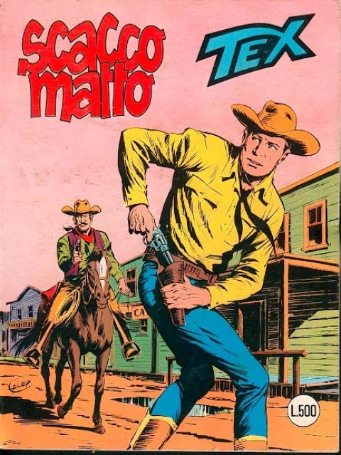 Tex Nr. 233: Scacco matto front cover (Italian).