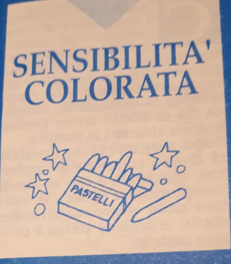 SENSIBILITÀ COLORATA