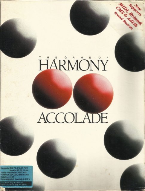 The Game of Harmony (Documentation)