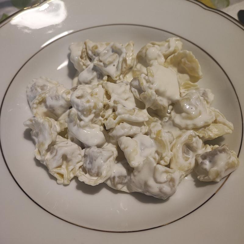 Tortellini con la panna