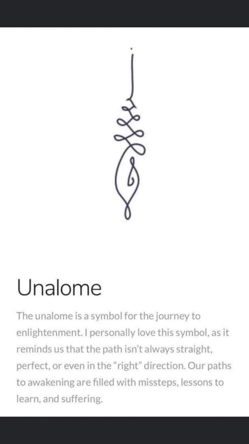 Unalome Sanskrit